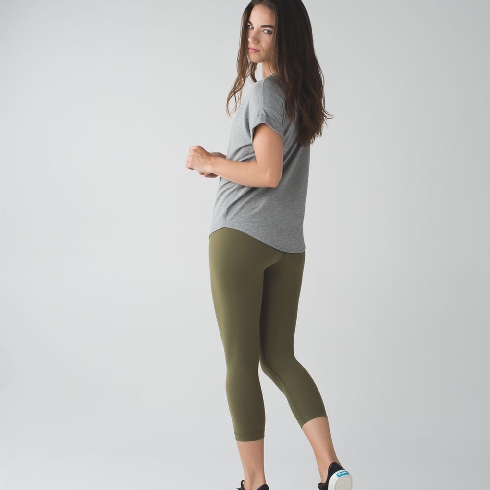 Lululemon fatigue wunder under cropped legging